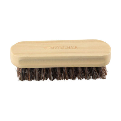 Soft Horsehair Leather Cleaning Brush