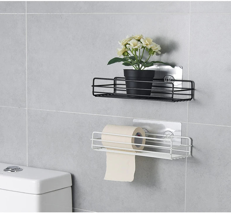 Bathroom Wall Mounted Corner Storage Shelves