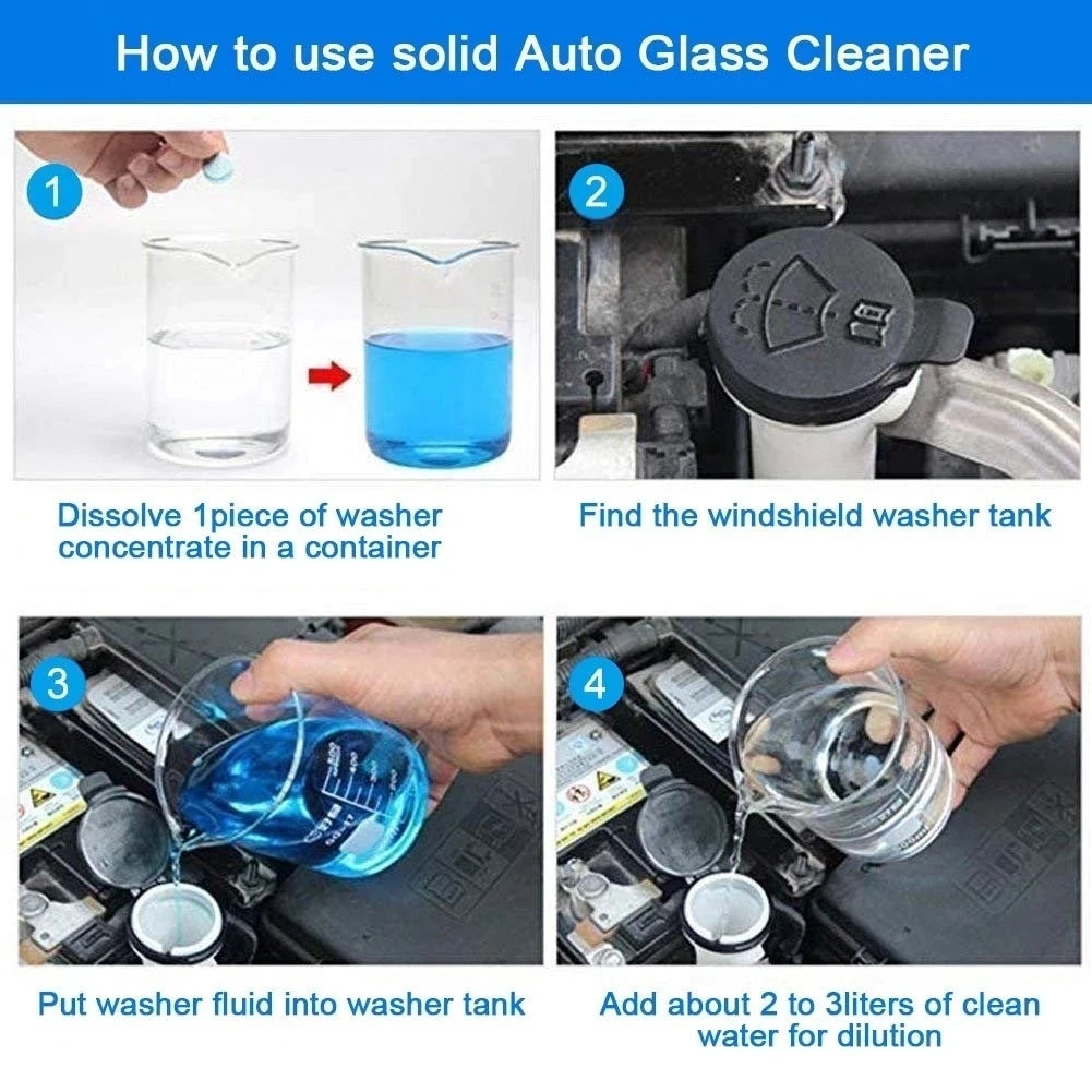 Solid Car Windscreen Cleaner