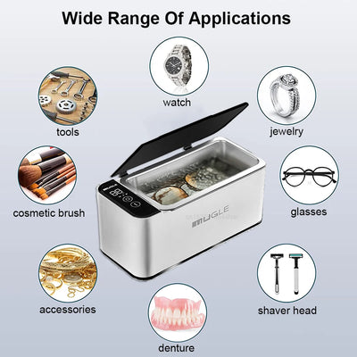 Ultrasonic Glasses Jewelry Cleaner 500ML