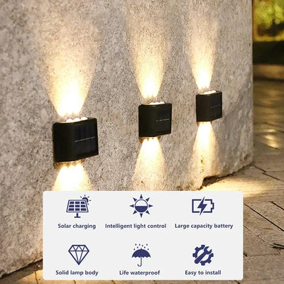 Solar Wall Lamp for Outdoor