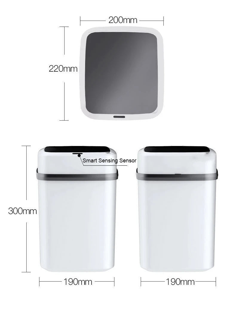 Kitchen Trash Bin 13L