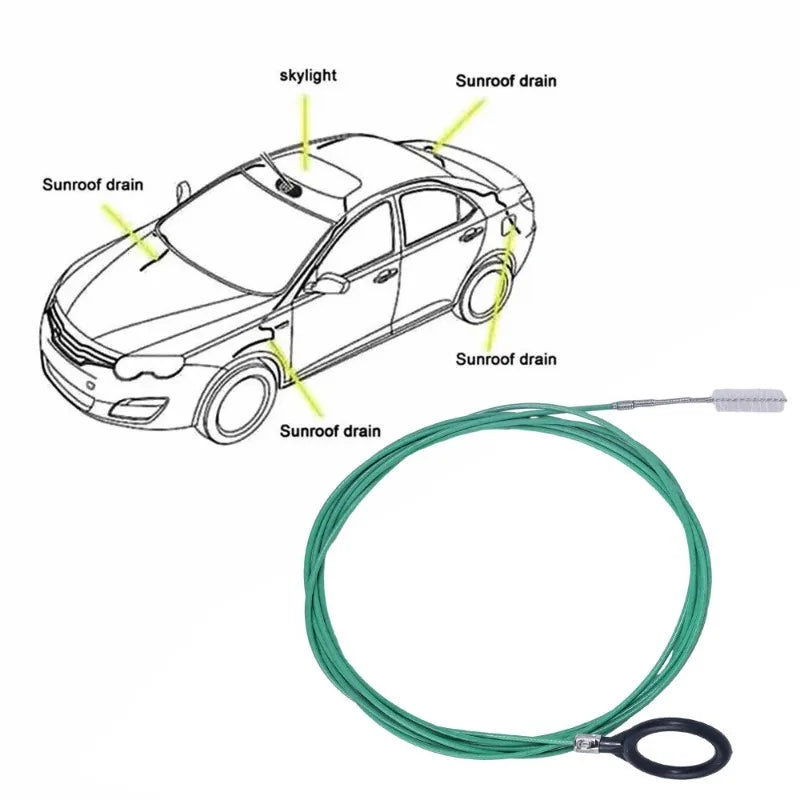 Car Drain Cleaning Tool