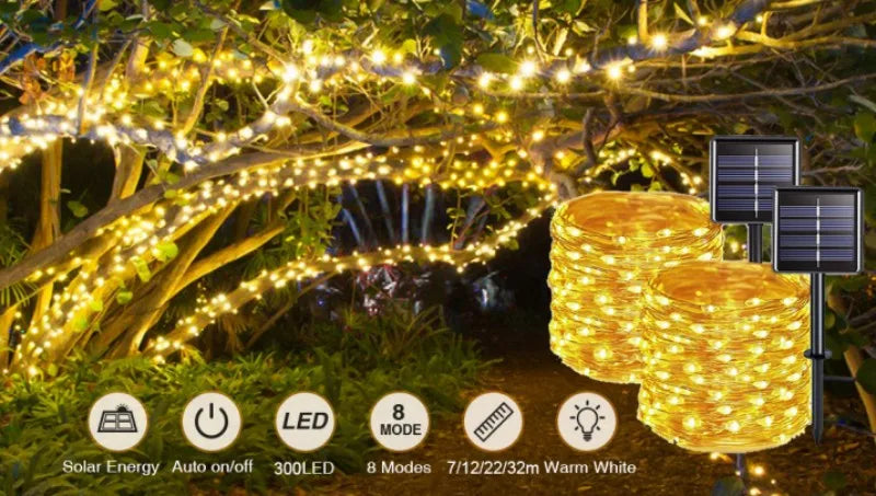 Solar Rope Strip Light