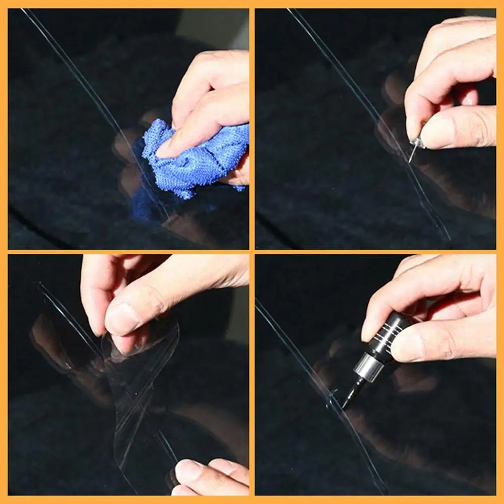 DIY Car Windshield Cracked Repair Tool