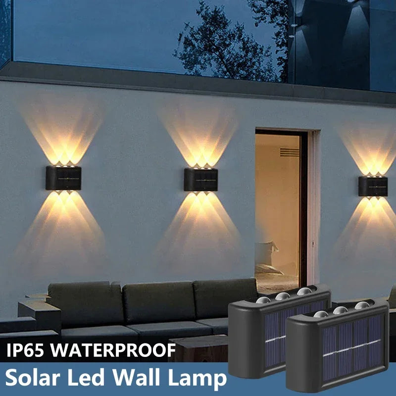 Solar Wall Lamp for Outdoor