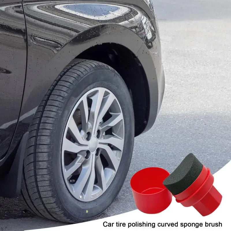 Car Tire Waxing Sponge