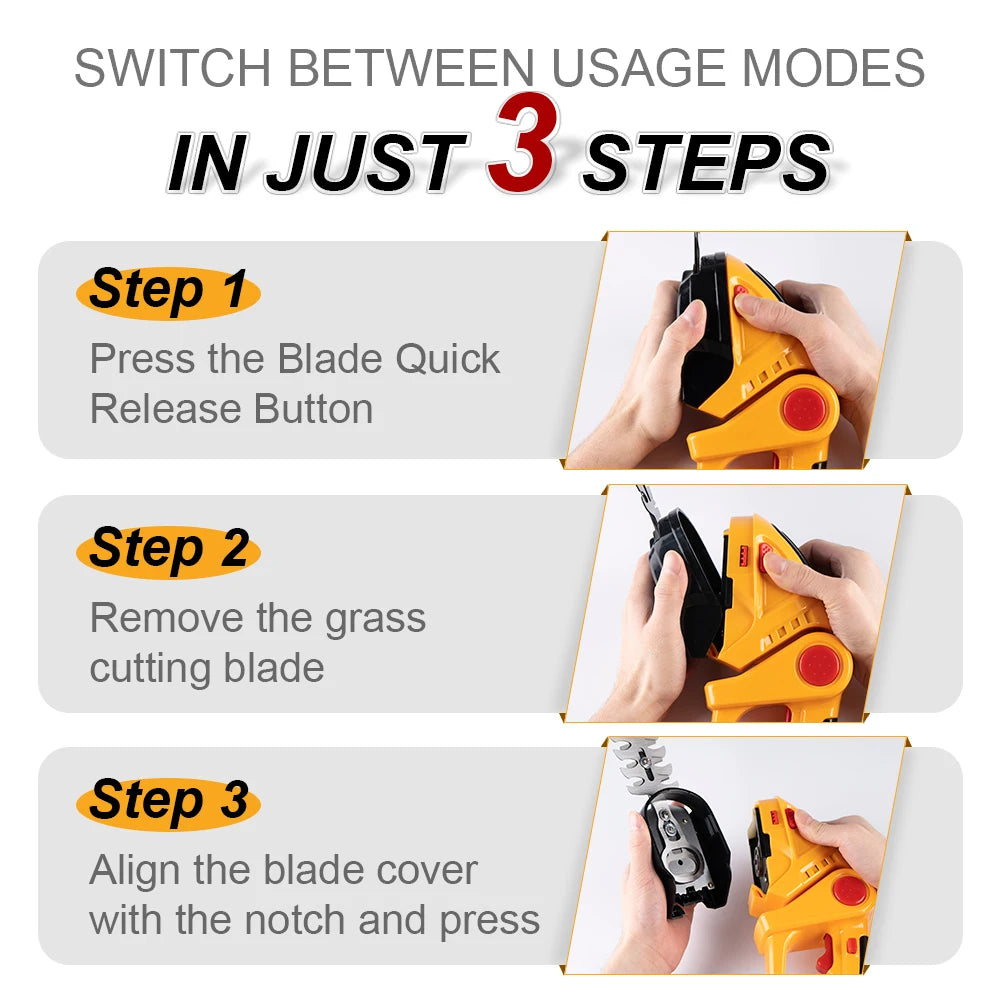 Cordless Electric Hedge Trimmer